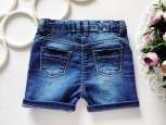 12\18 міс, зріст 86 Дитячі джинсові шорти - зображення 3
