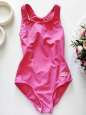 4,5 років, зріст 104-110 Дитячий рожевий купальник - зображення 1