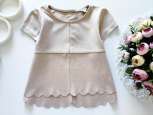 4,5 років, зріст 104-110 Пудрова дитяча блузочка - зображення 1