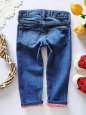 2,3 роки, зріст 98 Джинсіт slim з підворотом - зображення 5