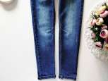 6,7 років, зріст 116-122 Стрейчві джинси з підворотом - зображення 3