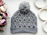 В'язана шапка в камінні - зображення 1