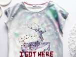 7,8 років, зріст 128 Дитяча футболка у паєтках - зображення 2