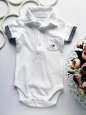 9,12 мес, рост 80 Новый боди для мальчика - зображення 1