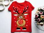 4 роки, зріст 104 Новорічна дитяча футболка - зображення 1