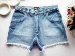 14 років, зріст 164 Джинсові шорти з бахрамою - зображення 1