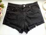 11,12 років, зріст 146,152 Чорні стрейчові шорти - зображення 1