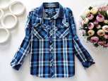5,6 лет, рост 110,116 Рубашка в клетку - зображення 1