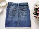 8 років, зріст 128 Рвана спідниця джинсова - зображення 4