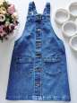 8 років, зріст 128 Джинсовий сарафан - зображення 1