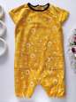 12\18 мес, рост 80,86 Ромпер в жирафах - зображення 1