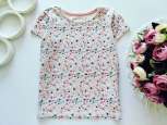 5,6 років, зріст 116 Квіткова футболка - зображення 1