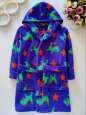 4,5 років, зріст 104,110 Халат у динозаврах - зображення 1