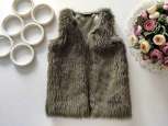 3 роки, зріст 98 Хутряний жилет - зображення 1