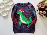 8 років, зріст 128 Светр з динозавром - зображення 1